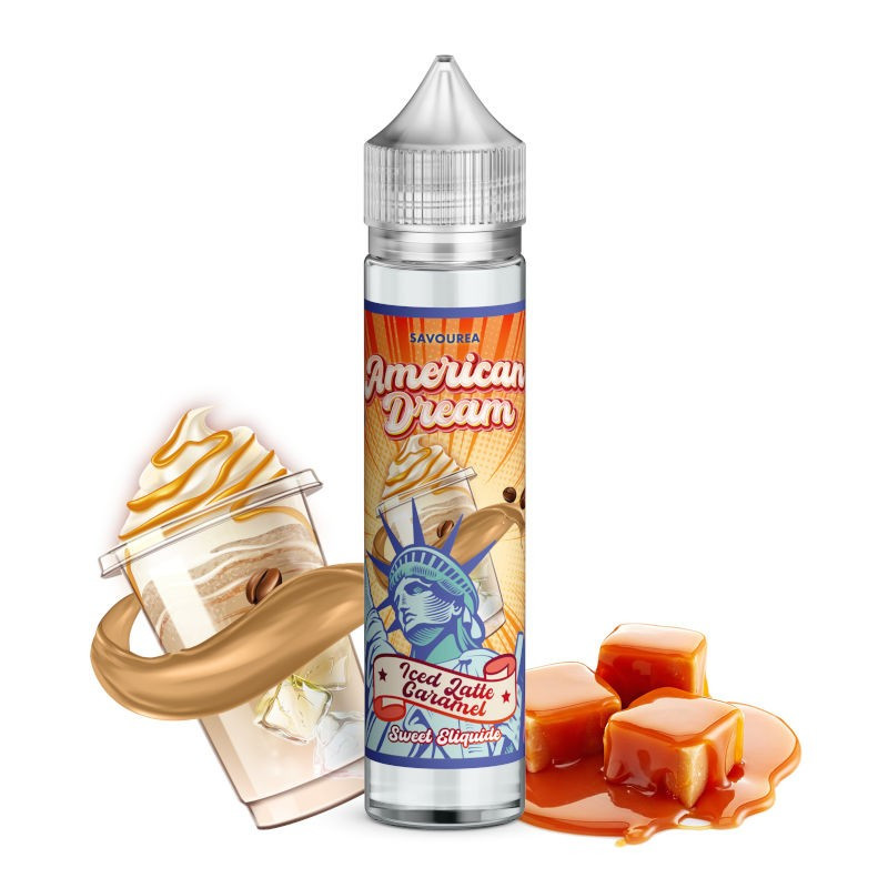Iced Latte Caramel - American Dream 70mL