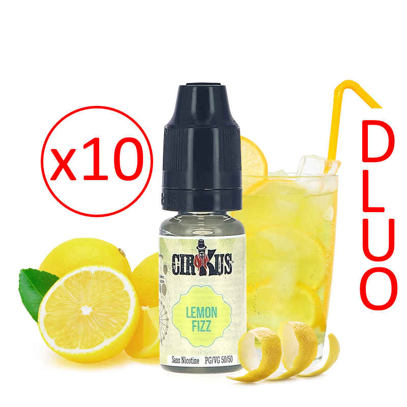 Lemon Fizz DLUO dépassée x10